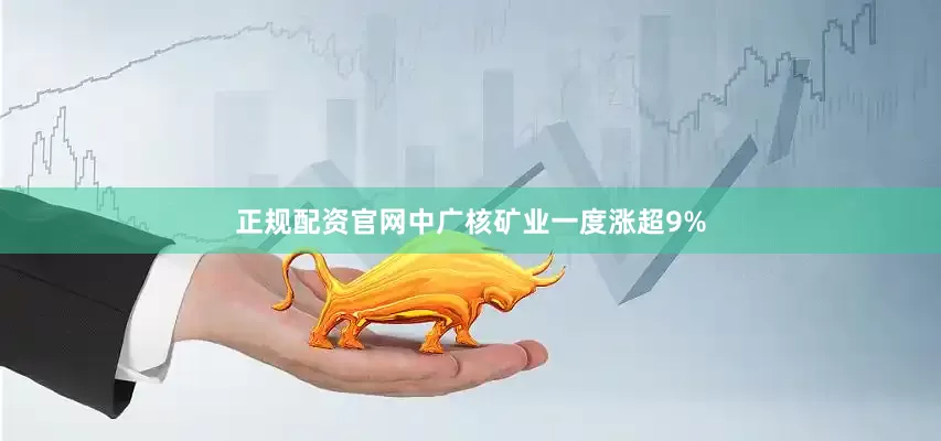 正规配资官网中广核矿业一度涨超9%
